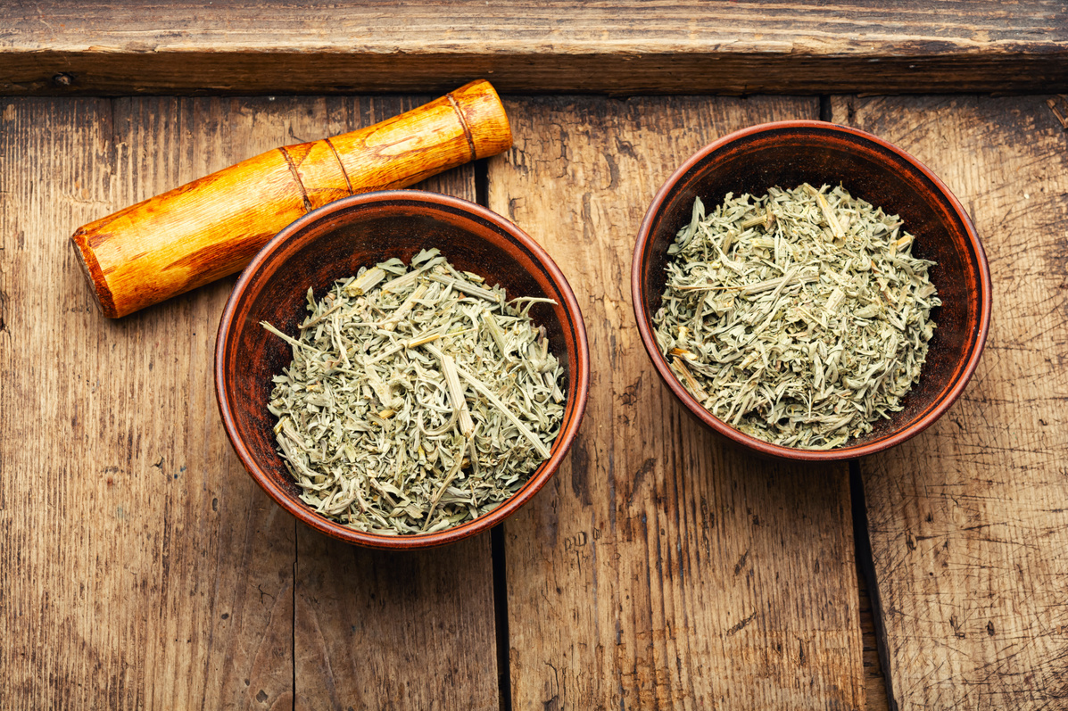Dried Wormwood or Mugwort